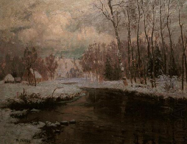 Maurice Galbraith Cullen First Snow china oil painting image